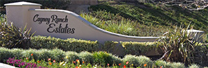 Cagney Ranch Estates sign